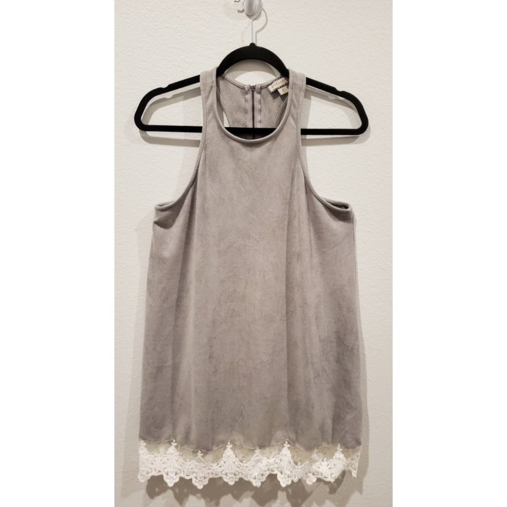 ETHERAL Mini Silhouette Crew Neckline Dress - Picture 1 of 3